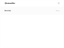 Tablet Screenshot of jurnalia.com